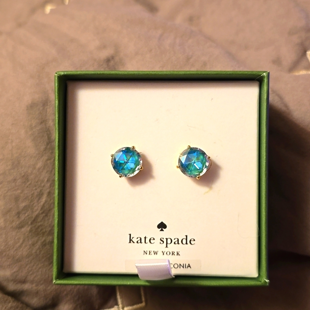 Kate Spade Emerald earrings - Picture 3 of 3